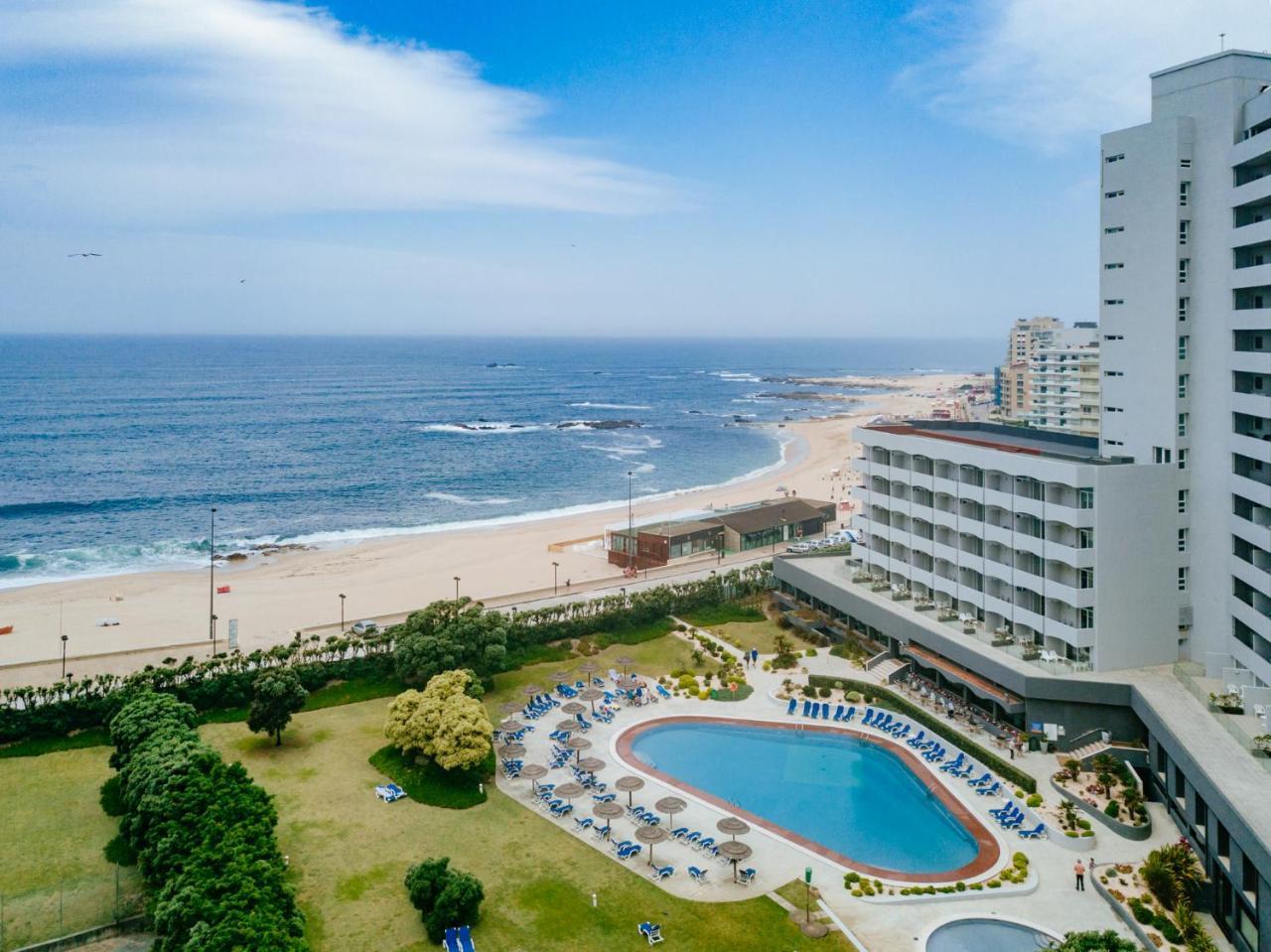Axis Vermar Conference & Beach Hotel Póvoa de Varzim Exteriör bild